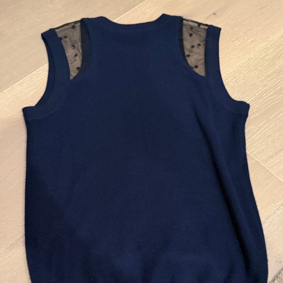 Chloe Navy Knit Top - Picture 4 of 5